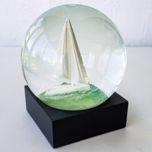 Sailboat Snow Globe