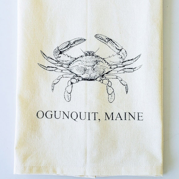 Tea Towel feature a Crab